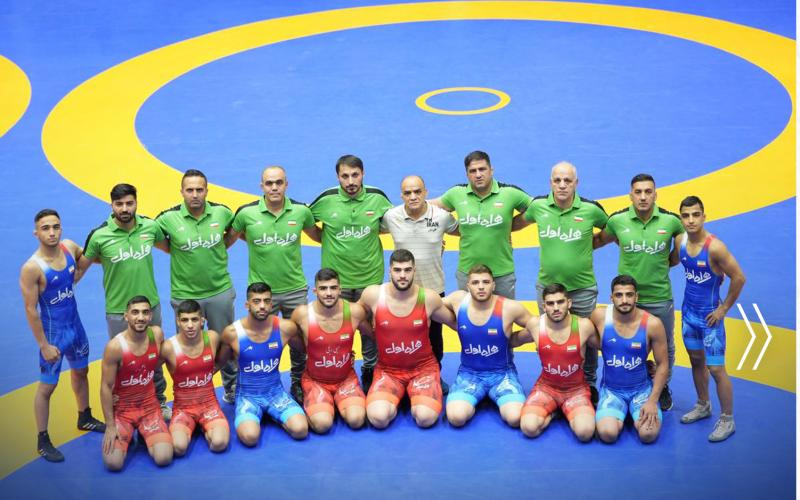 कुश्ती की विश्व चैम्पियनशिप जीतने पर ईरानी पहलवानों का शुक्रिया